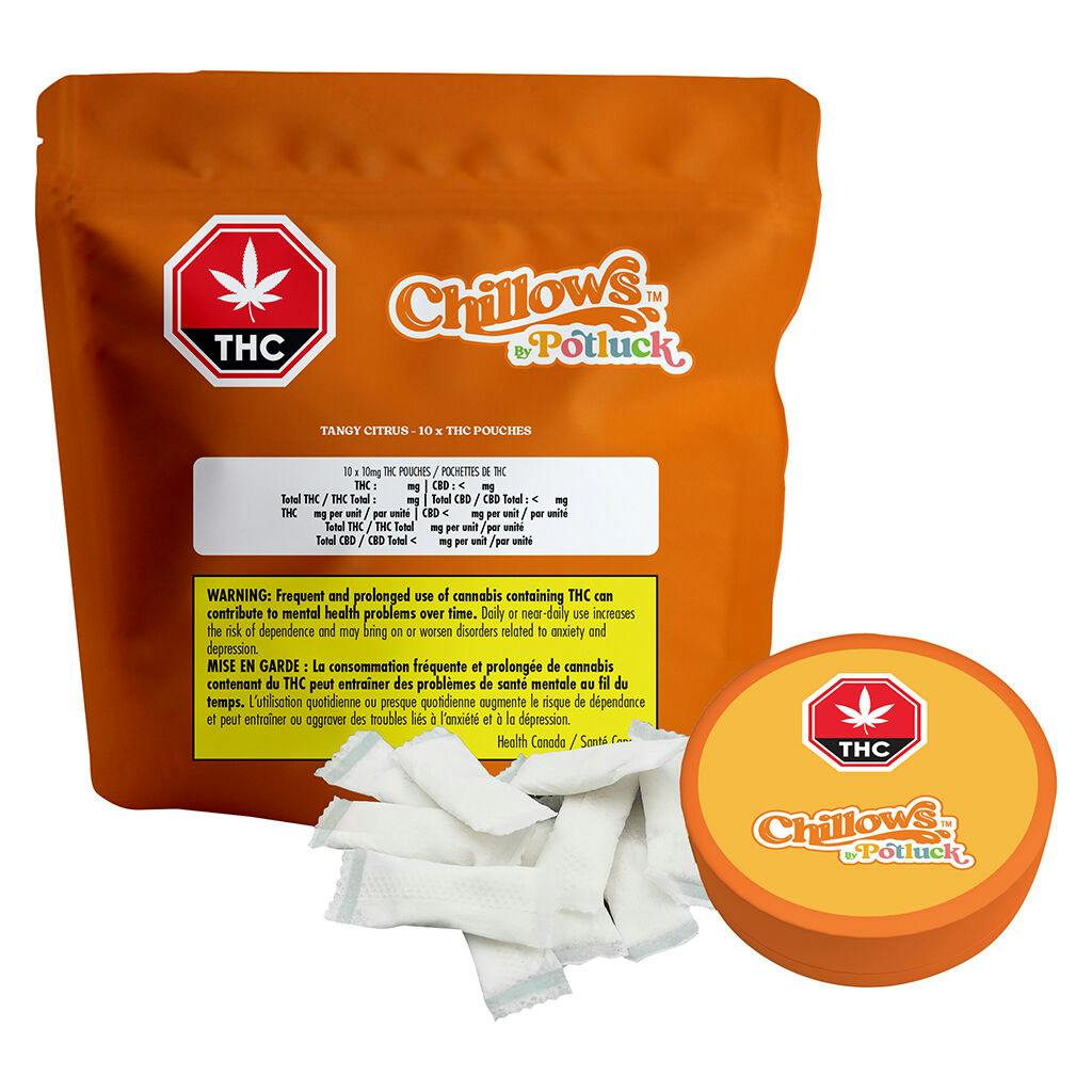 Potluck - tangy citrus chillows - 10 caps