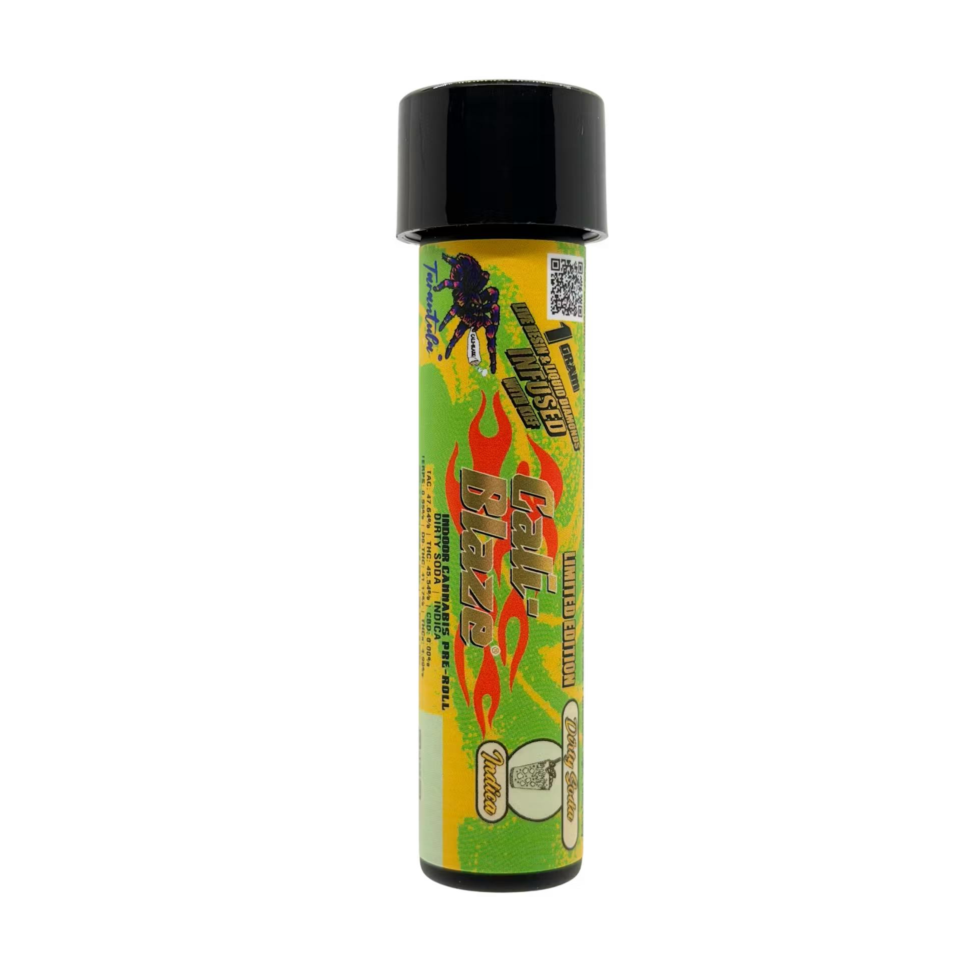 Product LIMITED EDITION - Dirty Soda Tarantula Infused | Pre Rolls | 1g