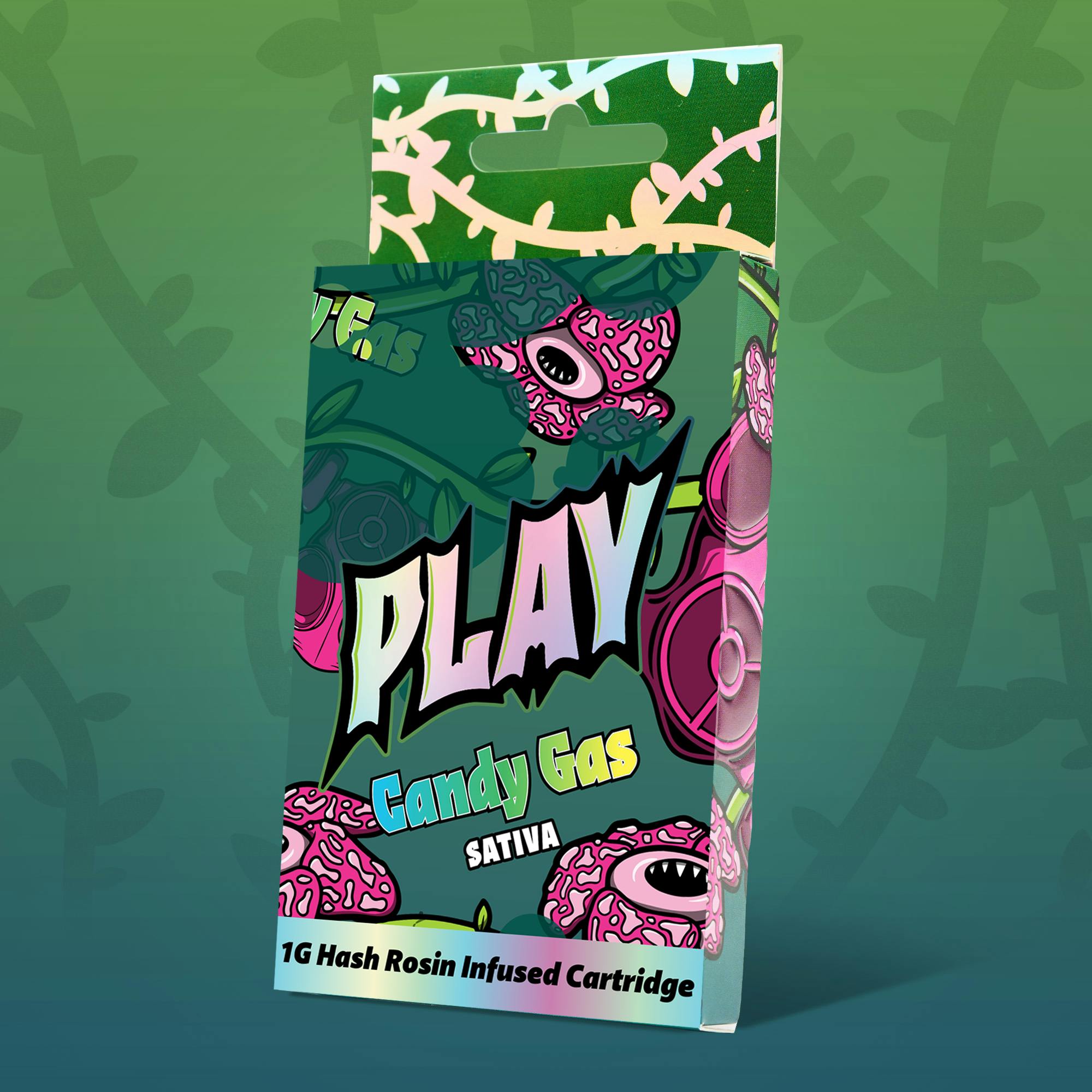 Play | Hash Rosin Infused Vape Cart - 1g - Candy Gas