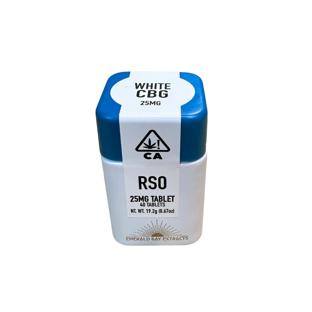 40PK WHITE CBG  (40:1:1 CBG:THC:CBD) 1000MG