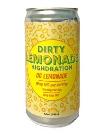 Dirty Lemonade | OG Lemonade | Infused Beverage | 10mg
