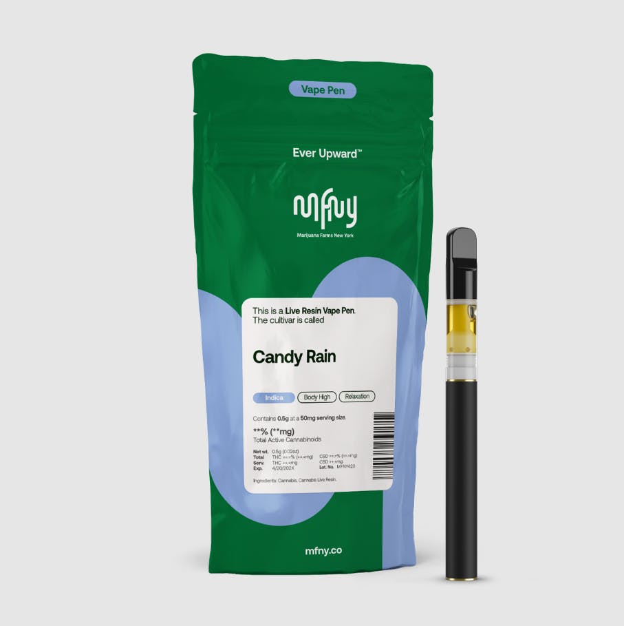 MFNY | Live Resin AIO Vape Pen 0.5g | CANDY RAIN