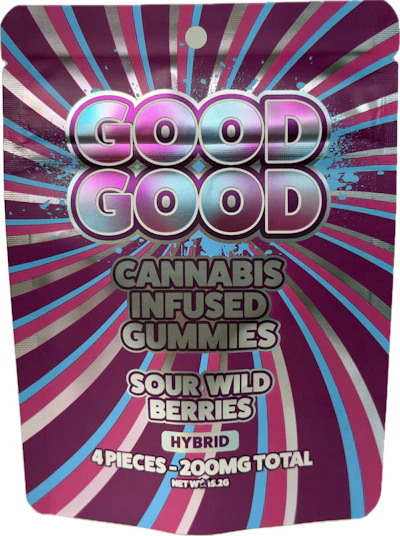 Good Good - 200mg Gummies - Sour Wild Berries