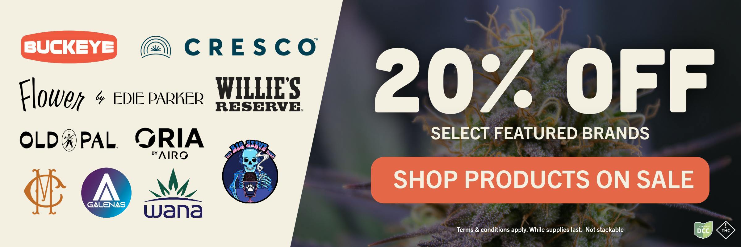 20% OFF FEATURED BRANDS SALE