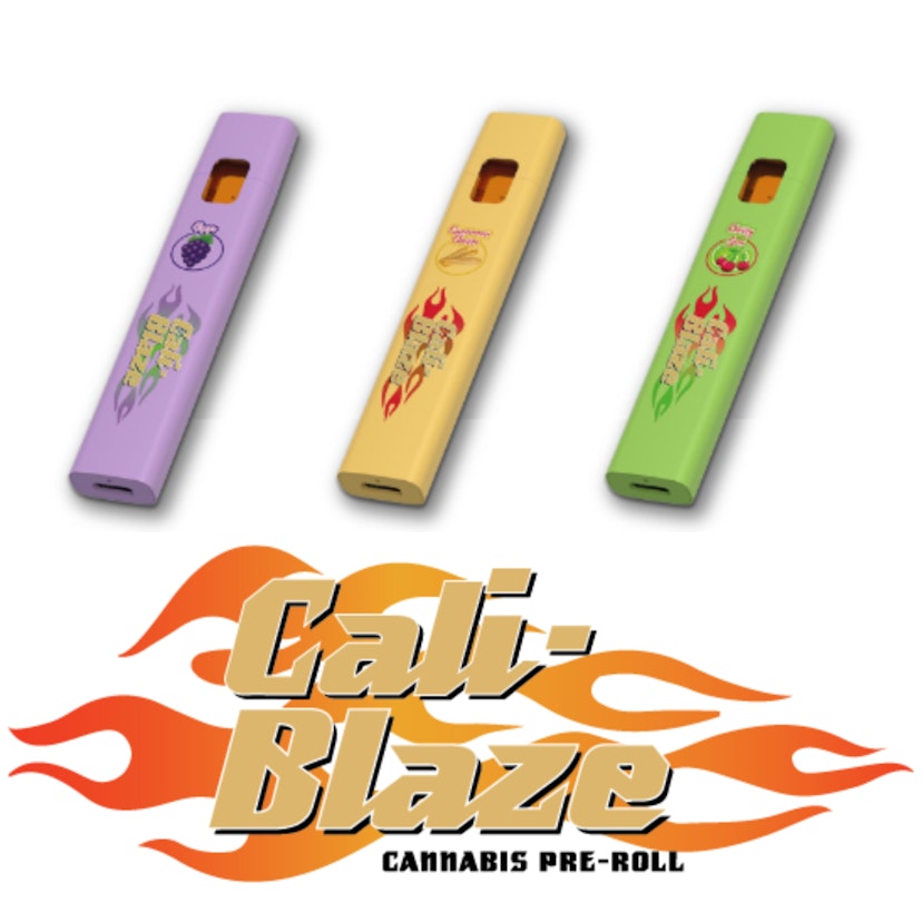 Cali Blaze - Grape AIO Disposable Live Resin