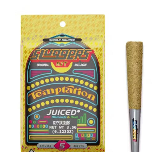 Temptation | 5 Pack | Infused Pre rolls Hybrid  | Sluggers