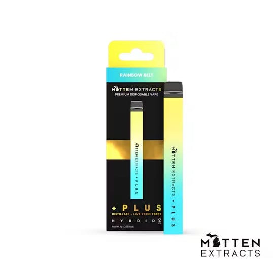 Mitten Extracts Distillate All-in-One Vape - Rainbow Belt | NOXX - 28th St.