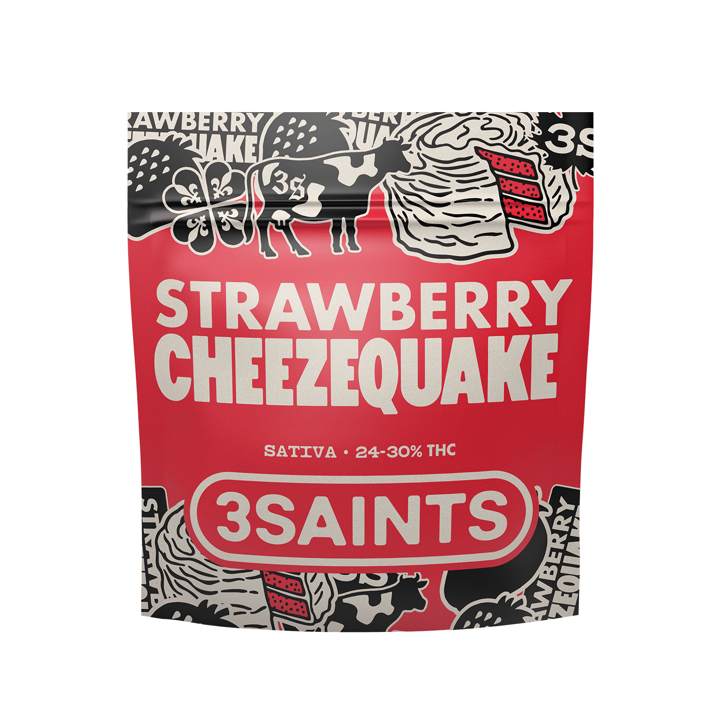 Strawberry cheezequake