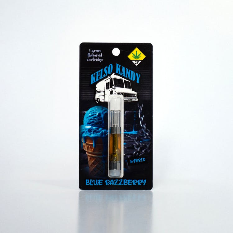 Kelso Kandy: Blue Razzberry - Distillate Cartridge