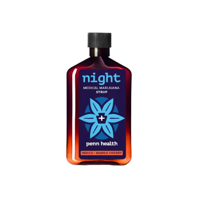Mango Cherry | Night 1:1 THC:CBN Mini Syrup | 200mg | Justice