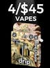 4/$45 Annie Tokeley/Drip/Crude Boys Vapes