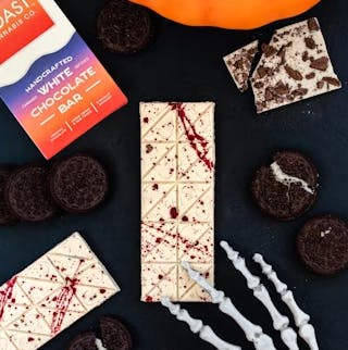 Photo of Cookies & Scream White Chocolate Bar I 100mg