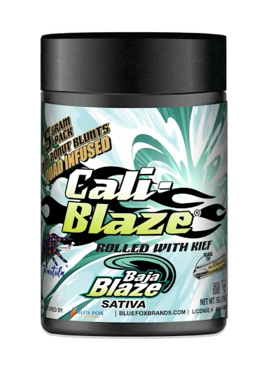 Cali-Blaze - 5-Pack .7g Infused Prerolls - Baja Blaze