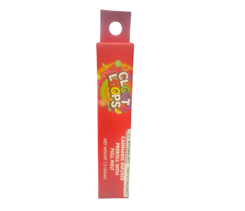 Clout King - 1.3g Full Sift Hash Infused Preroll - Clout Loops