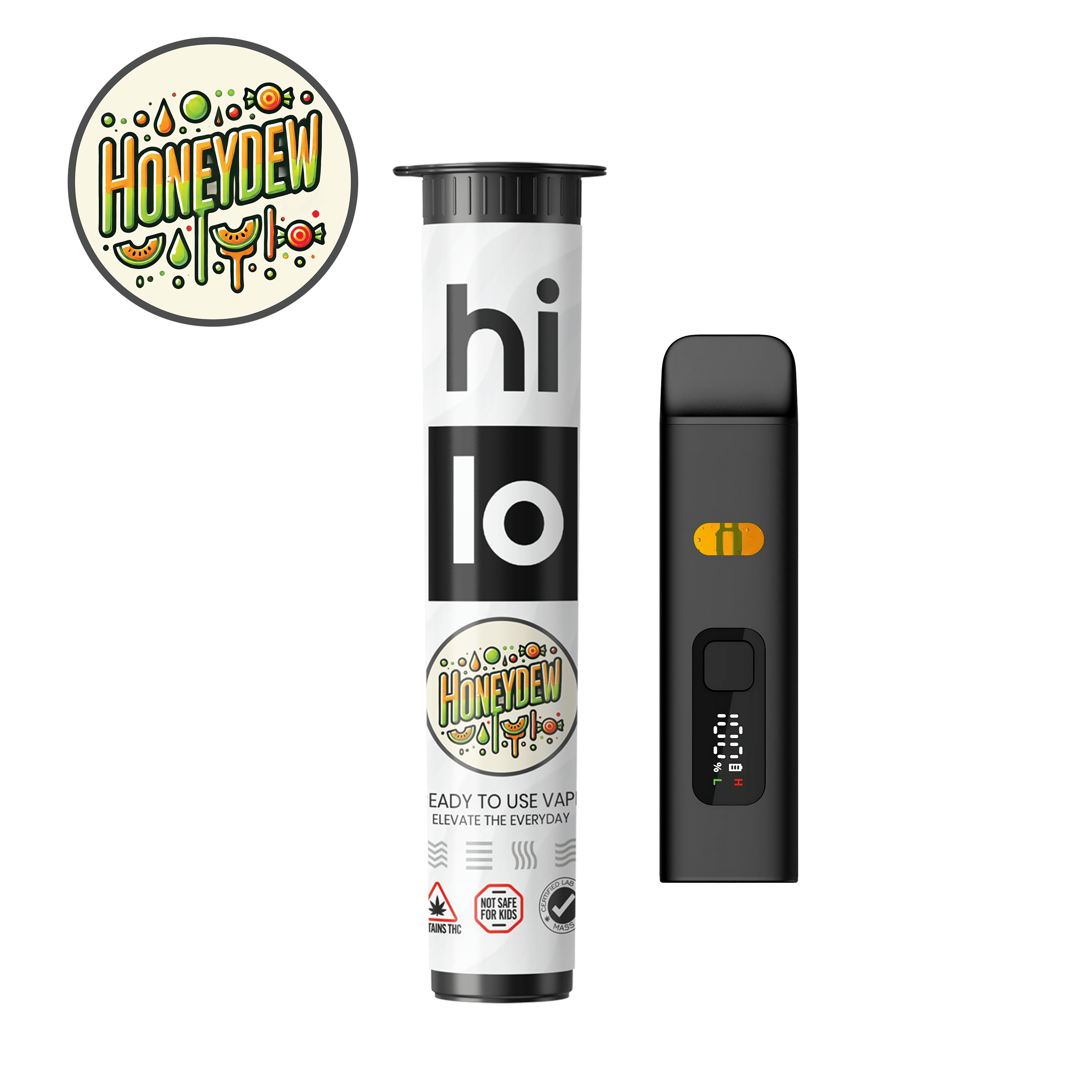 Honeydew Disposable Vape | 1.5g - Hi Lo