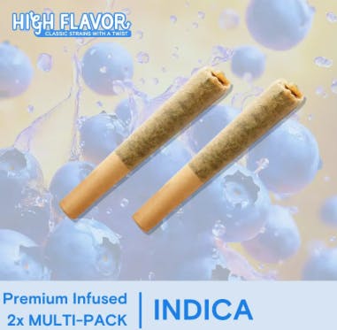 Product: Blueberry Blue Dream | Infused Pre-Roll Pack x 2]