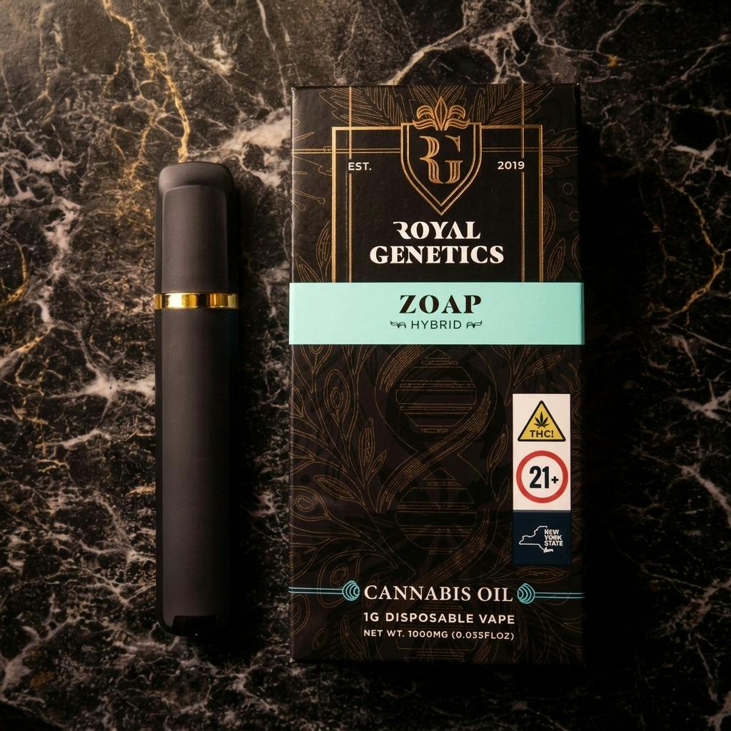 Zoap AIO Disposable Vape | 1g Royal Genetics