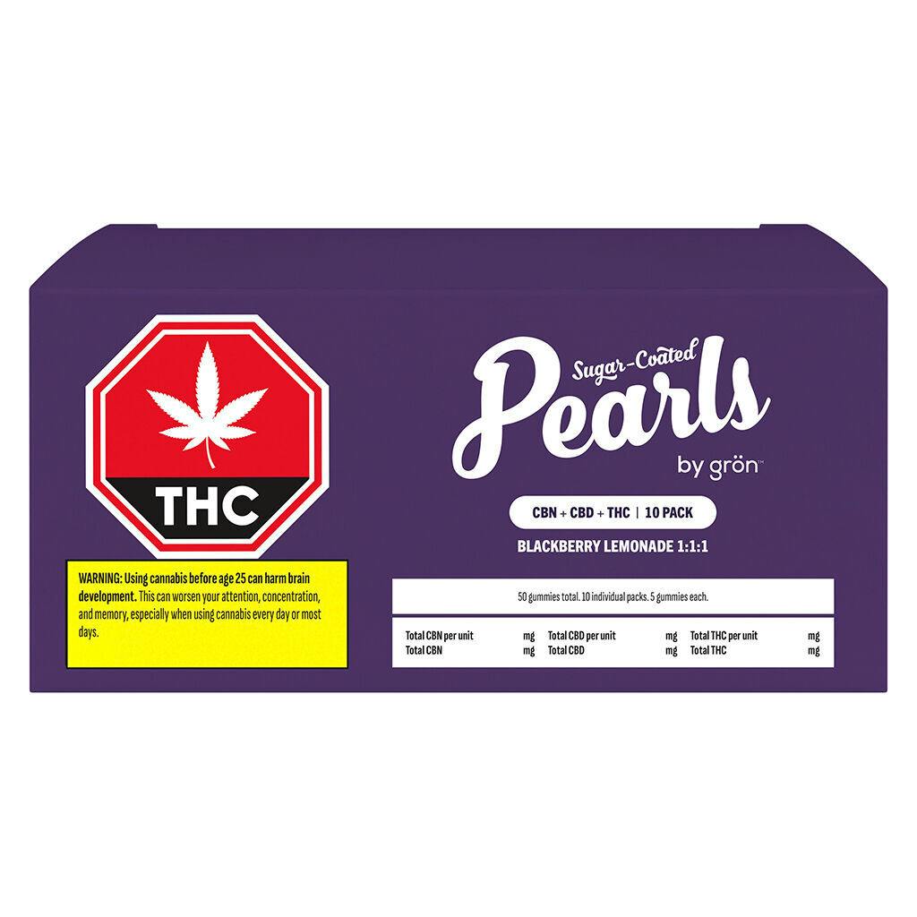 Blackberry Lemonade 1:1:1 CBN/CBD/THC - 10x5 Pack