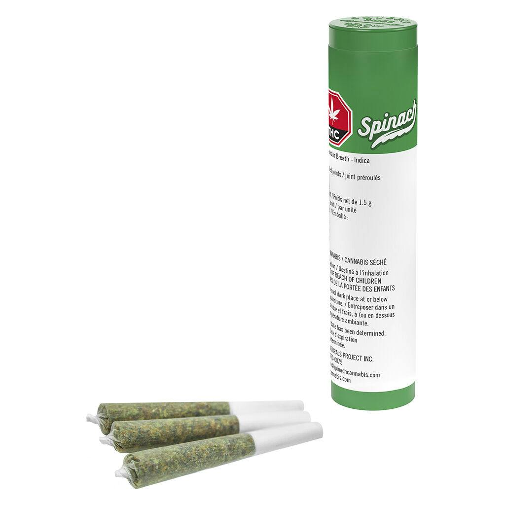 Spinach - green monster breath prjs - 3x0. 5g