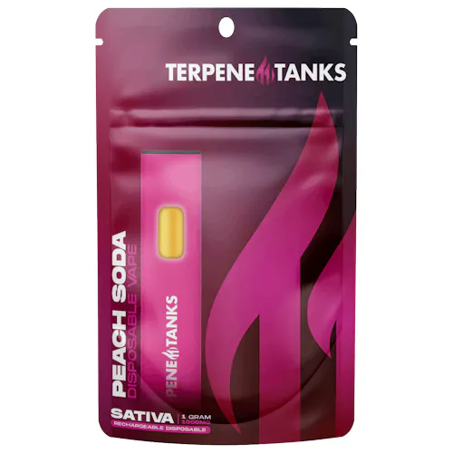 Terpene Tanks Peach Soda All-In-One Vape Rec-1