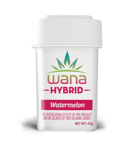 Wana Watermelon Gummies 10mg x 10-Pack-active