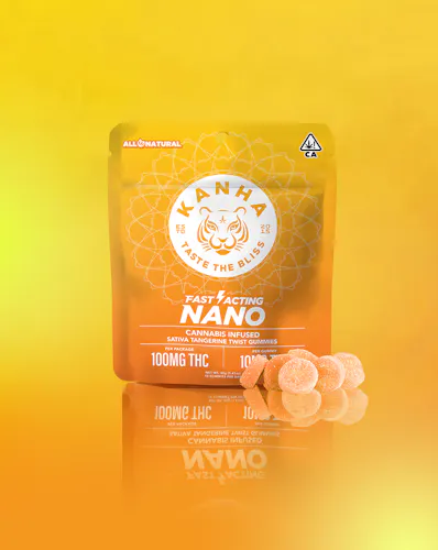 Tangerine Twist Nano Gummies 10-pack-active