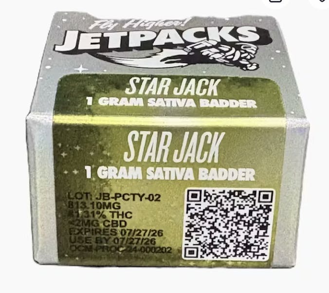 Concentrate | Jetpacks | Star Jack | Badder | 1g