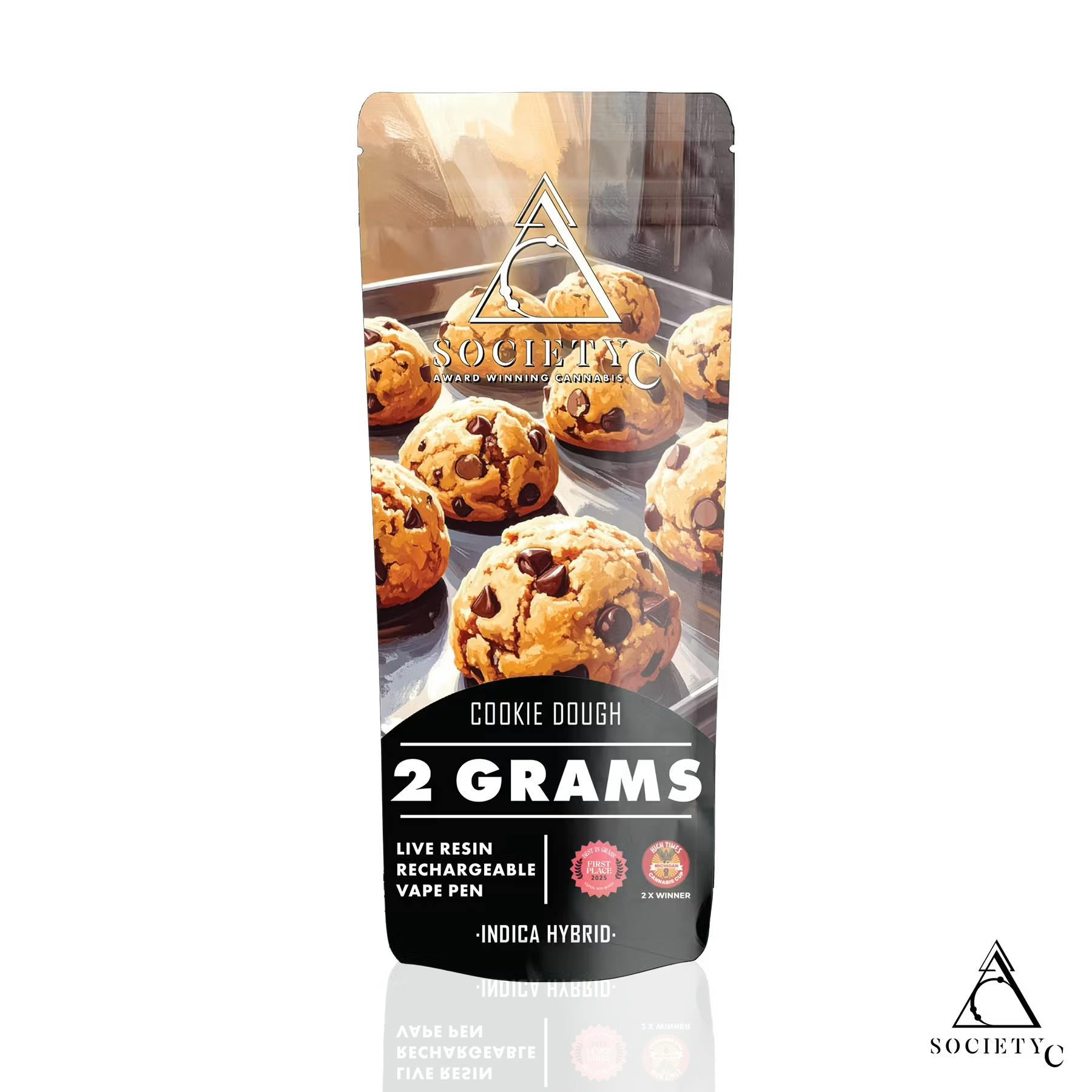Society C - 2g Live Resin Disposable - Cookie Dough
