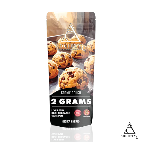 Society C - 2g Live Resin Disposable - Cookie Dough