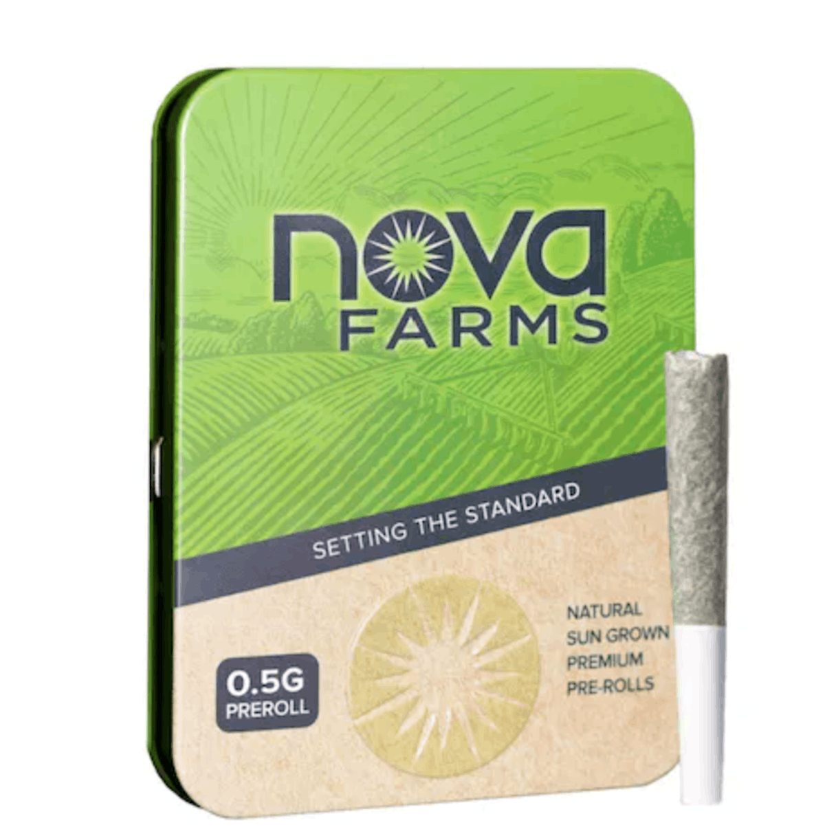 Image of Nova Farms | Black Jack | Pre Roll Pack | (5pk each)