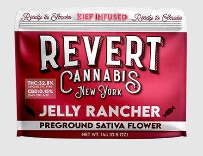 Revert Kief Infused Ground Flower | 14g | Jelly Rancher