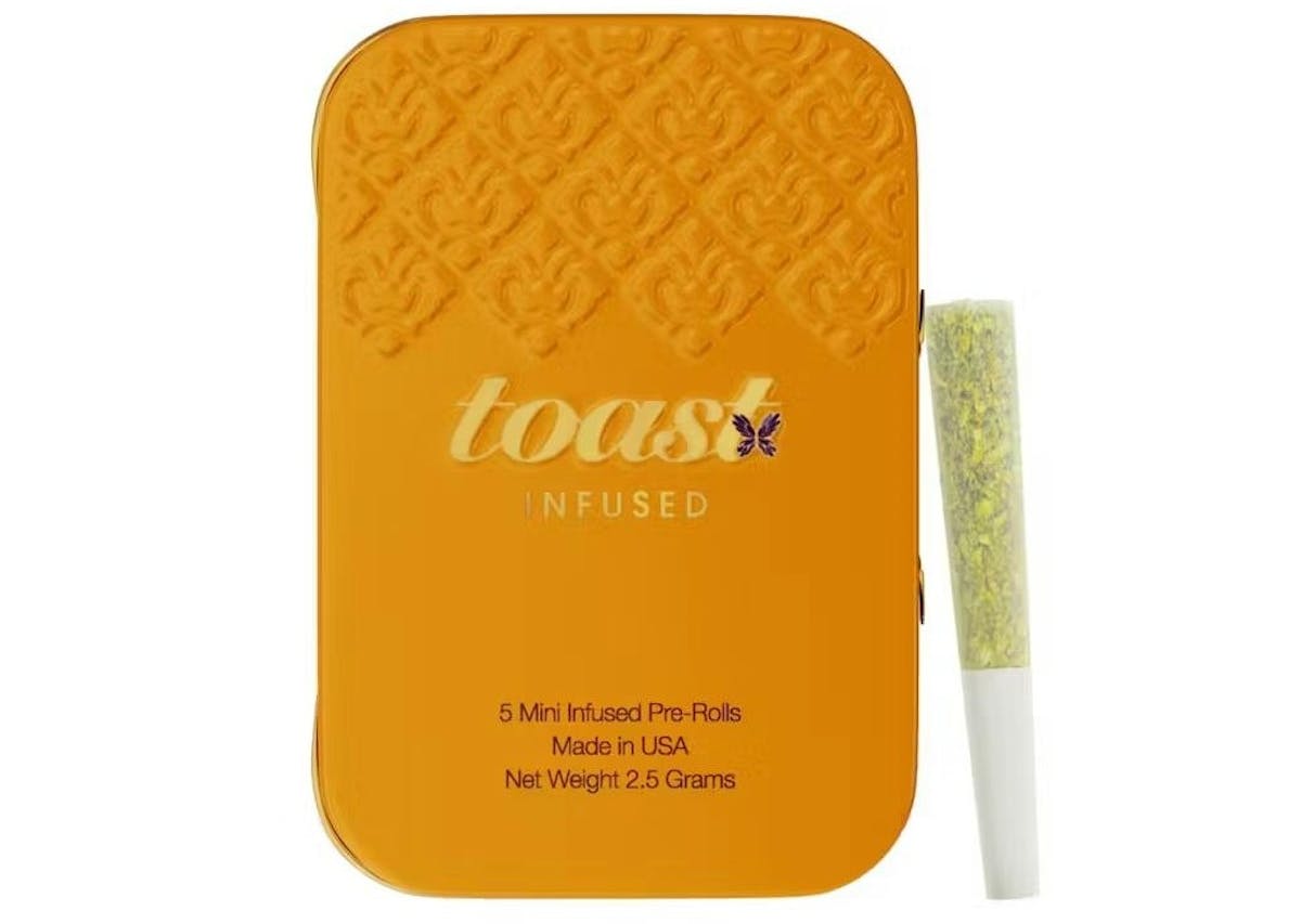 Photo of Toast | Frosted Lemon Cake Diamond Infused Mini Pre-Rolls 5×0.5G