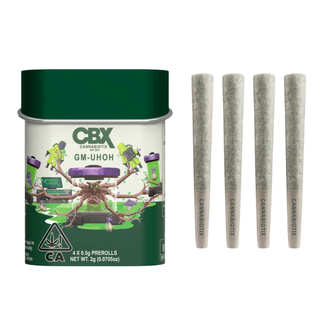 GM-UHOH 4PK PREROLLS
