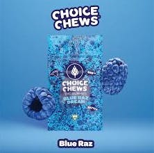 Product: Blue Raz Dream | 20mg x 10pk | Choice Chews