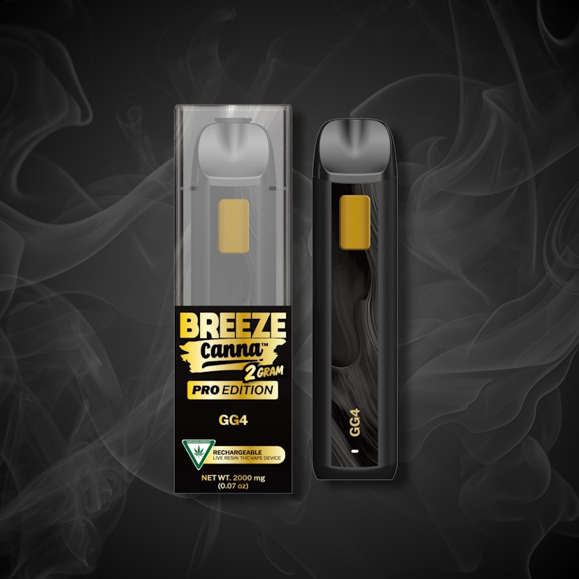 GG4 - Hybrid Live Resin 2Gram Pro Vape Device — BREEZE Canna