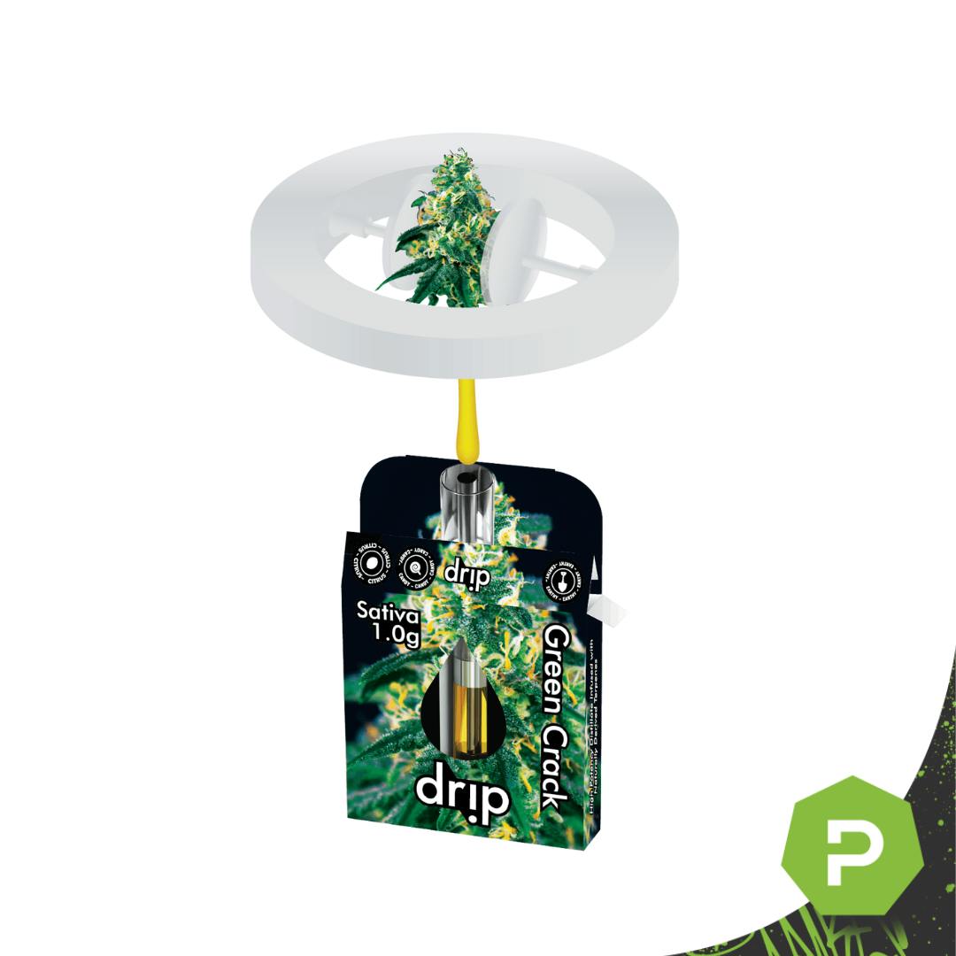 CRDHリキッド 1ml Green Crack Green Crack Delta 8 Disposable Vape Pen- 1ml | 3Chi