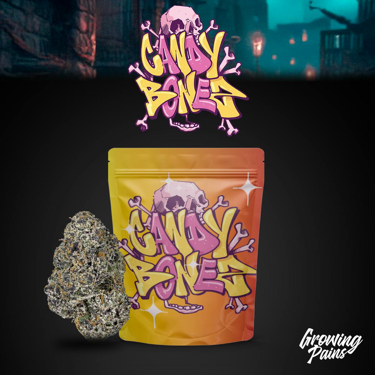 Growing Pains - 3.5g Prepack - Candy Bones