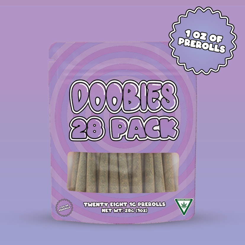 Doobies Pre-Roll 28pk | Animal Mint Cake