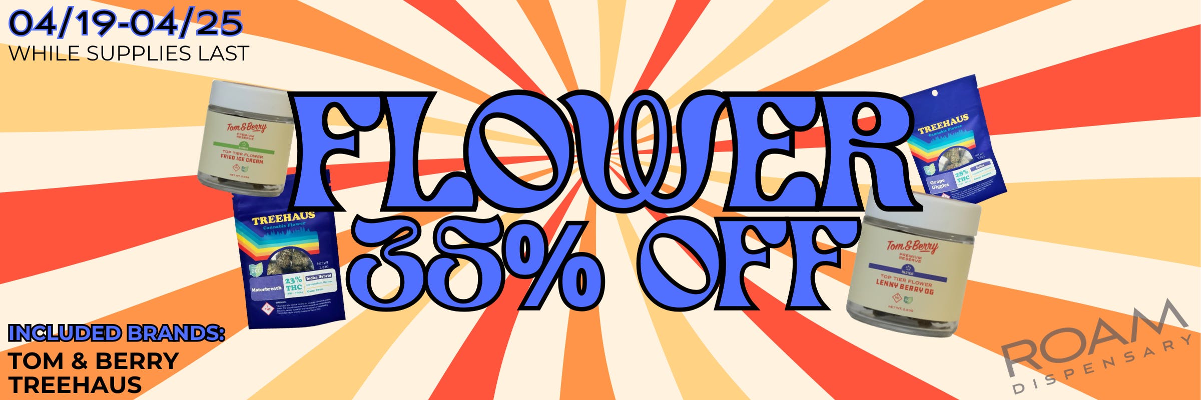 35% Off Flower from Tom & Berry and Treehaus