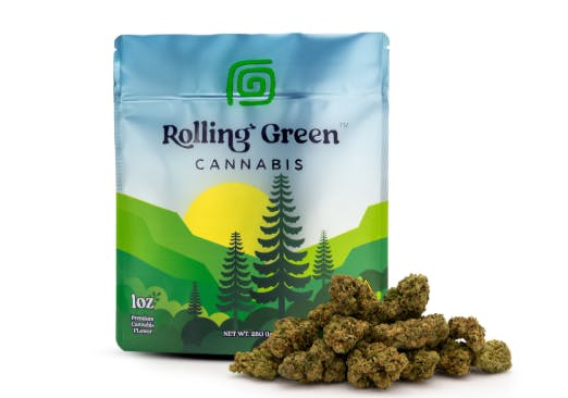 Rolling Green Cannabis | 28G OZ  Flower | FRUIT PUNCH