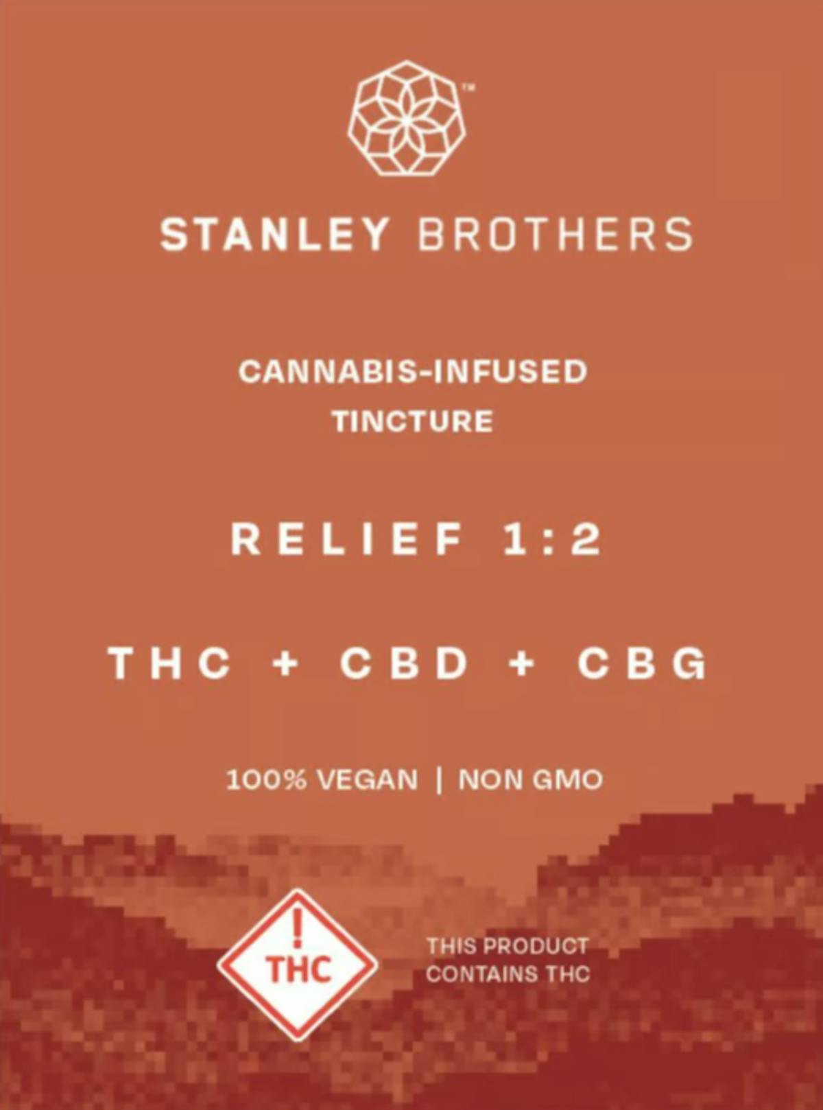 Photo of 50mg 2:2:1 (CBD:CBG:THC) Relief Tincture