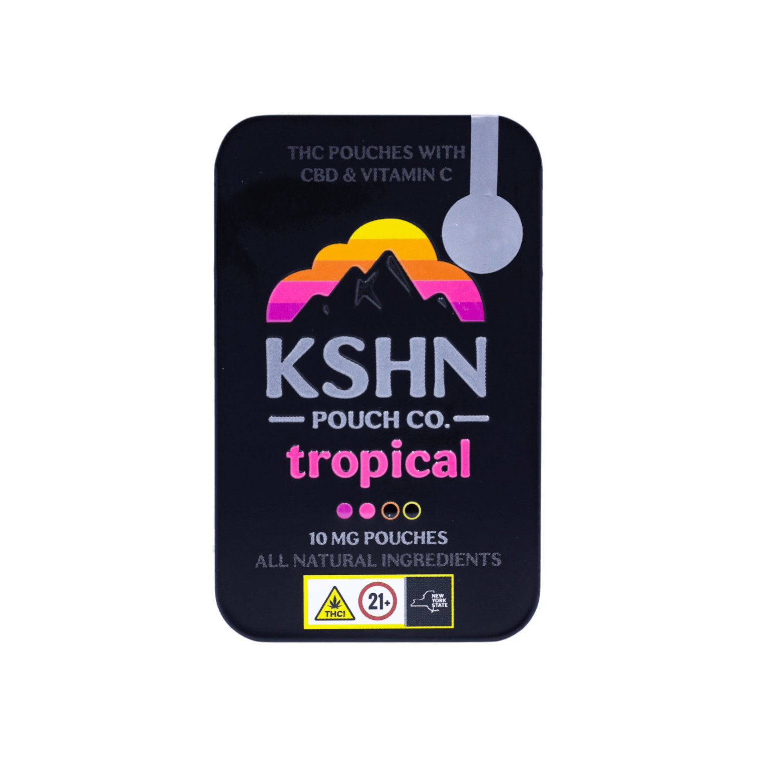 Kshn Pouch Co Tropical 10mg 10pk Pouches - The Flowery NY