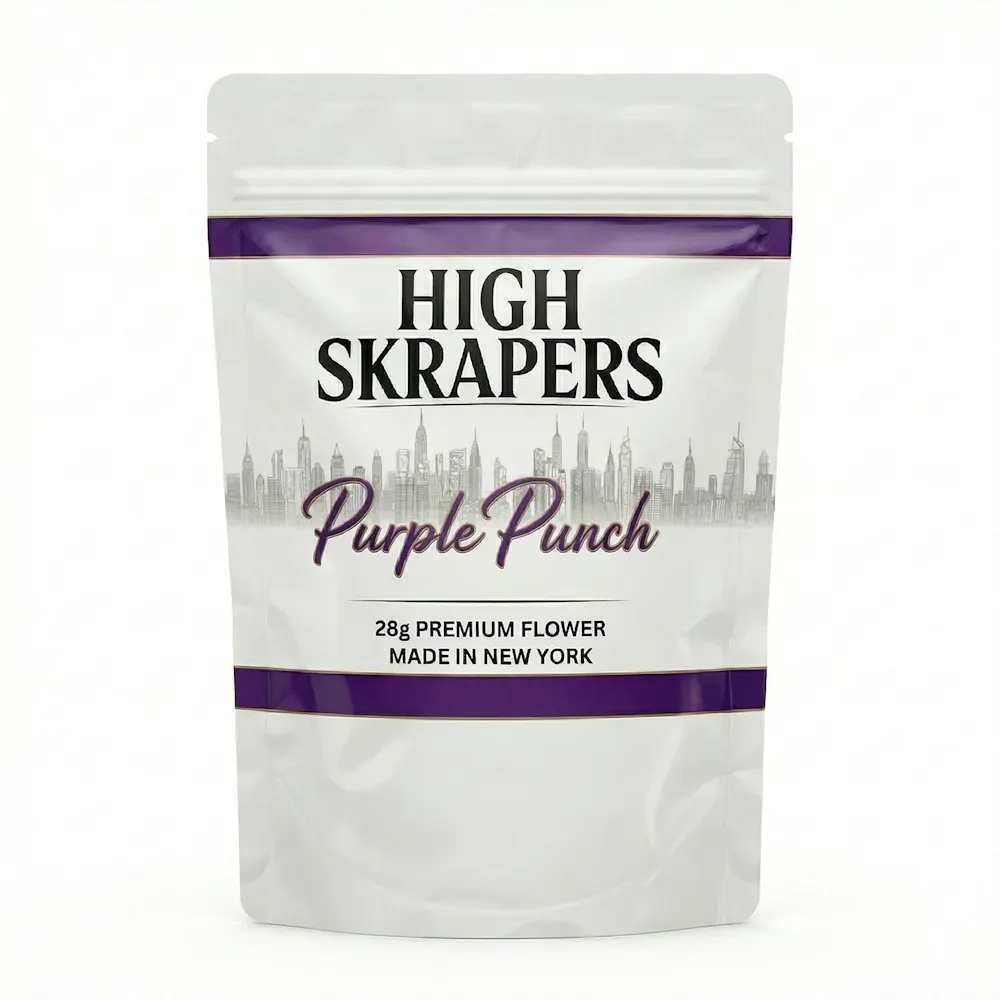 Product Highskrapers - Purple Punch - 28g - Flower - Mixed Bud