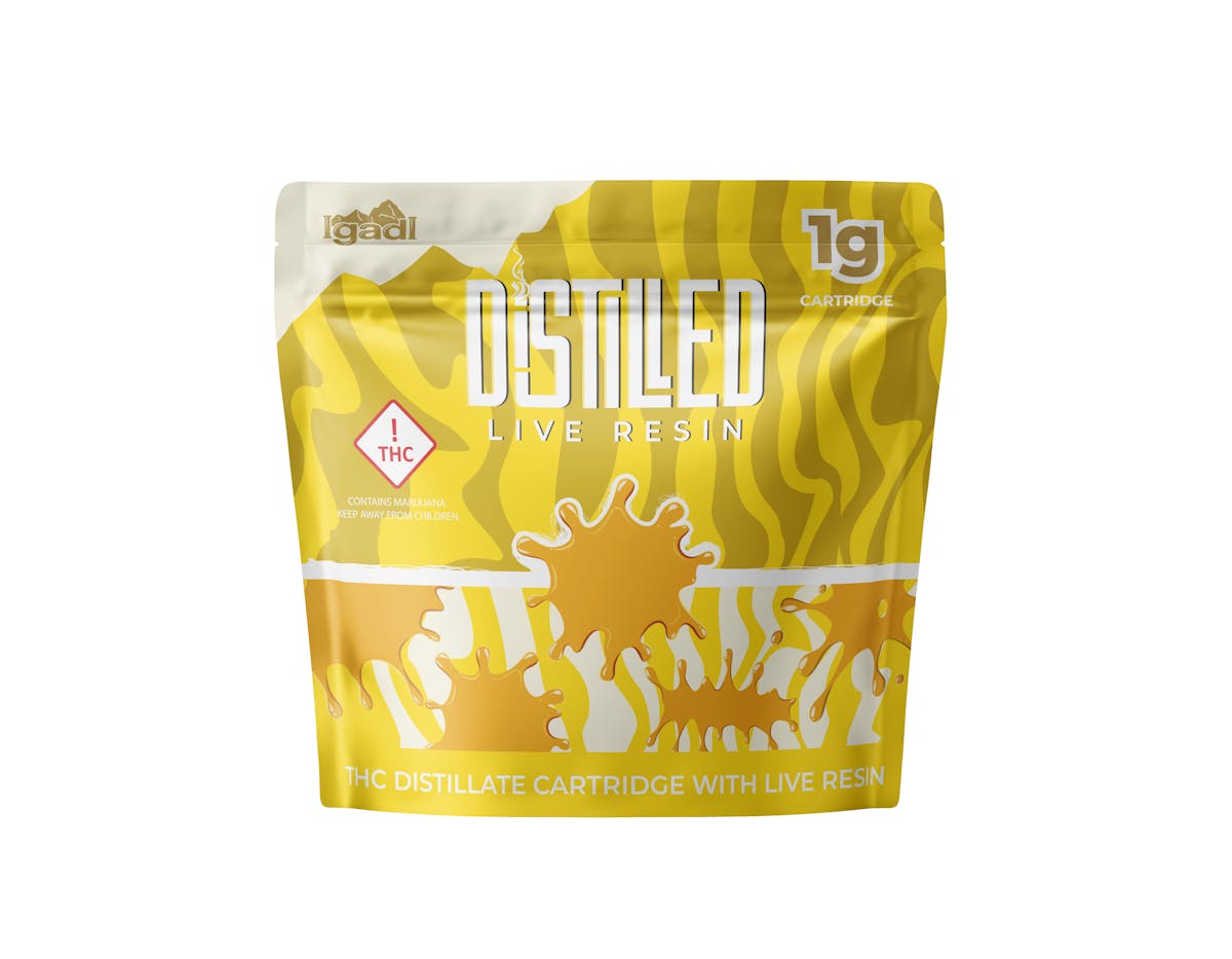 Photo of IgadI | Distilled 1g Live Resin Cartridge | Trainwreck (Sativa)