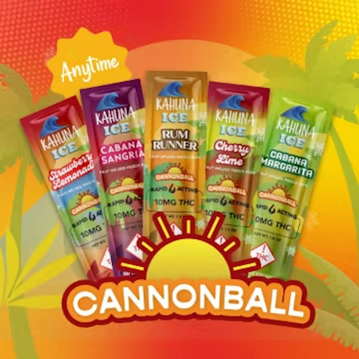 Image of Cannonball (Variety Pack) Freeze Pops | (10mg/10ct)