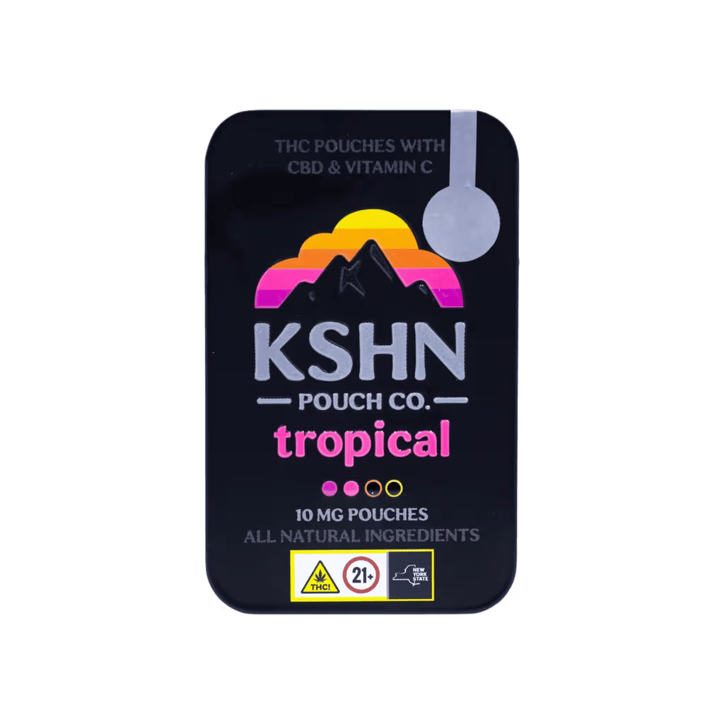 KSHN Pouch Co. | Tropical Pouches Tin  | 100mg