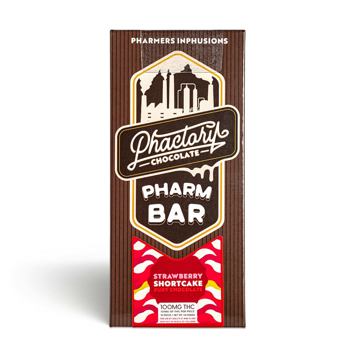 Photo of Pharmers – Strawberry Shortcake Bar – 100mg