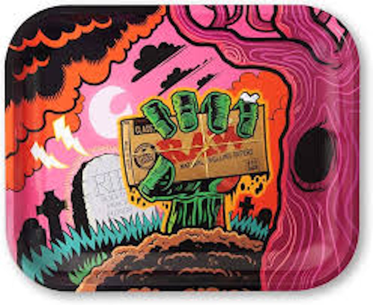 Photo of Authentic Zombie Rolling Tray (Large) | Raw