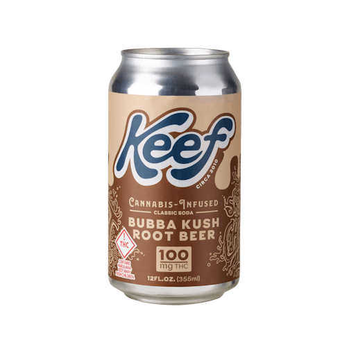Keef Classic Soda Bubba Kush Root Beer | 100mg photo