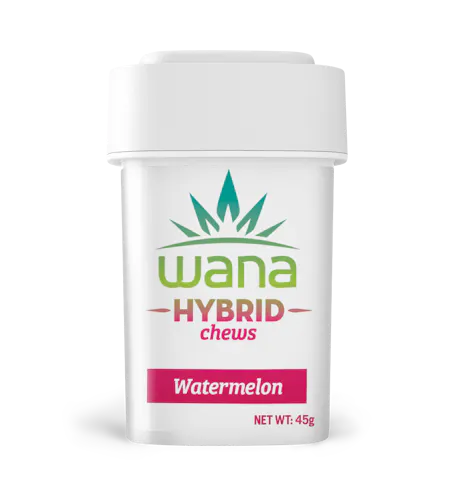 Wana 10mg Watermelon Hybrid Classic Chews /100mg-active